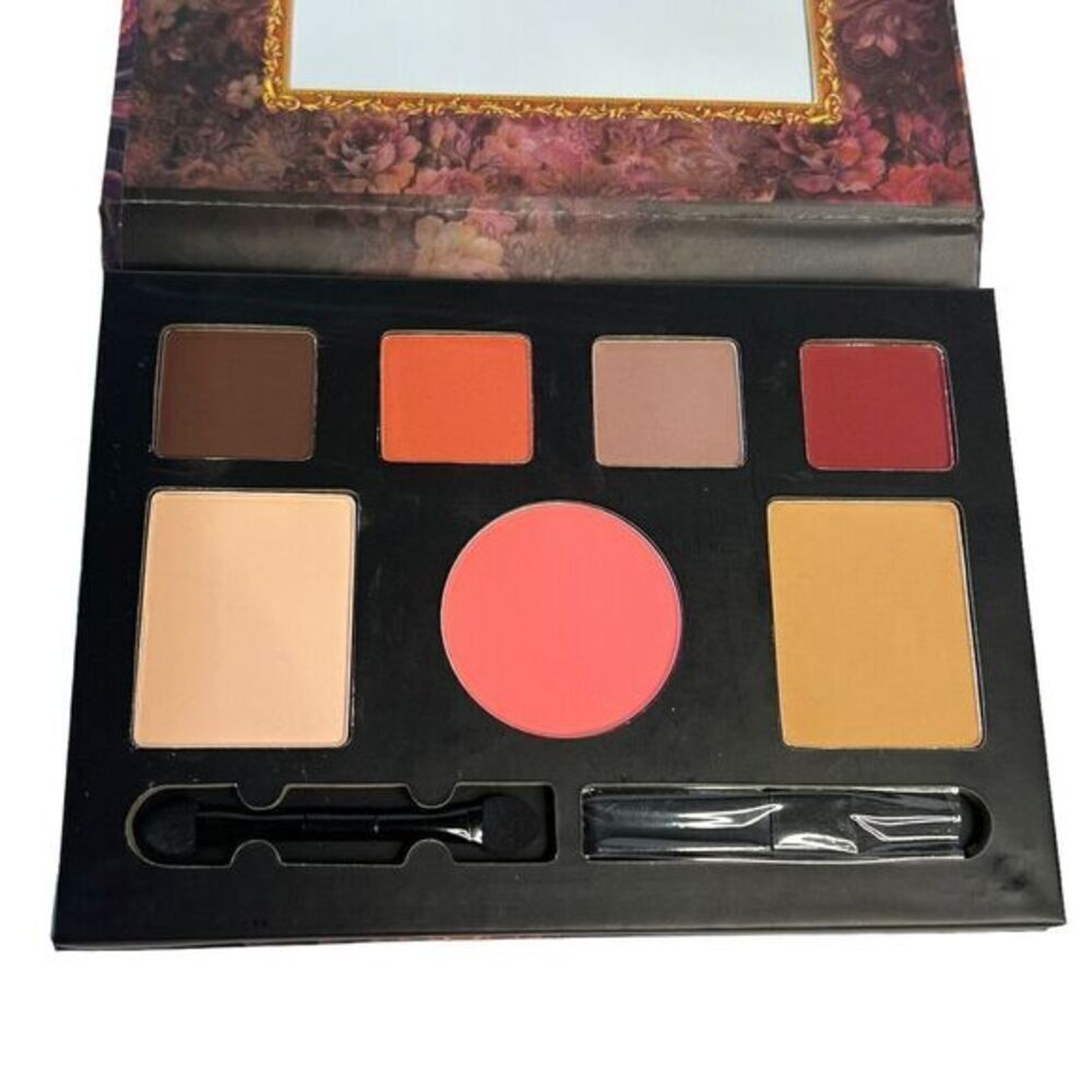 OKALAN MAKEUP SET Eyeshadow Compact Powder Blush with Mirror Unused - Picture 2 of 9